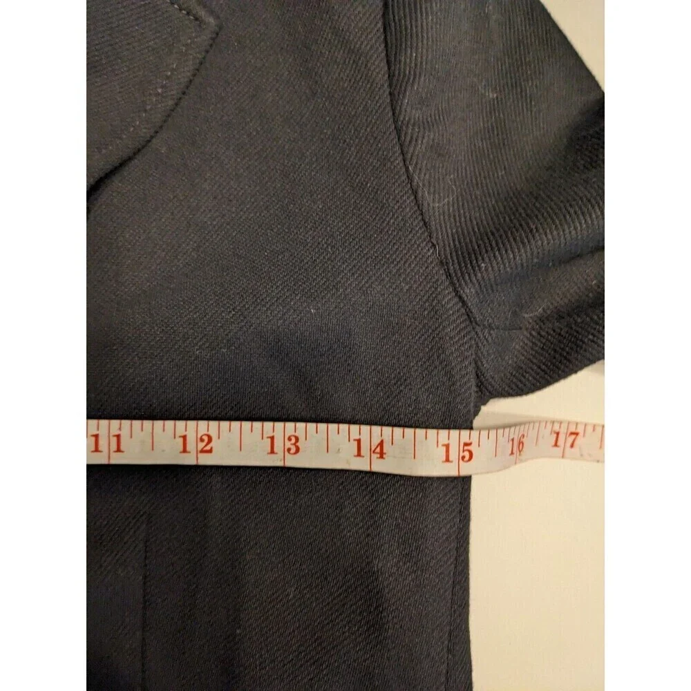 LOFT Women's One Button Blazer Suit Jacket Black Size 00 Petite‎